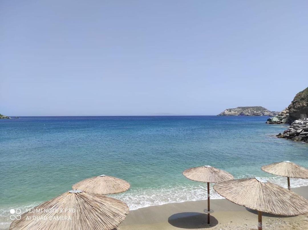 Lenico Seafront Villa Agia Pelagia  Exterior foto