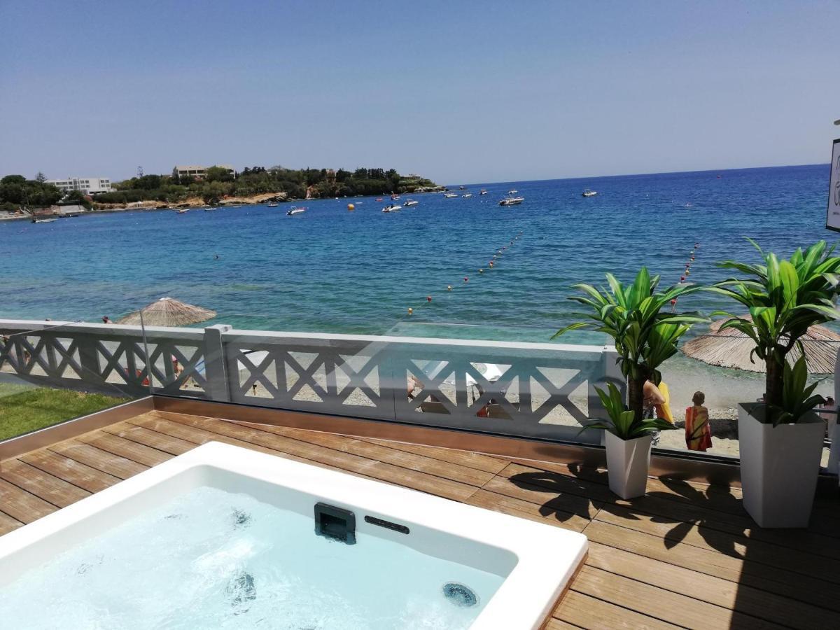 Lenico Seafront Villa Agia Pelagia  Exterior foto